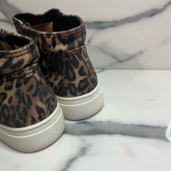 Naturalizer | Women's Black Brown Leopard Print Celeste Sneaker Sz 6.5 - Picture 4 of 8